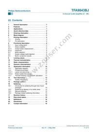 TFA9843BJ/N1 Datasheet Page 17