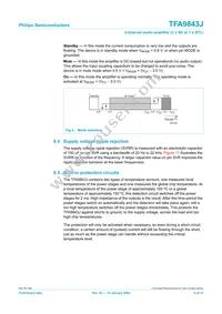 TFA9843J/N1 Datasheet Page 6