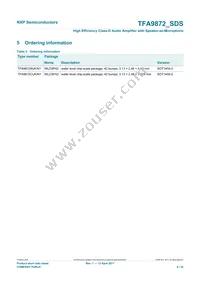 TFA9872CUK/N1Z Datasheet Page 4