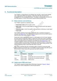 TFA9881UK/N1 Datasheet Page 5