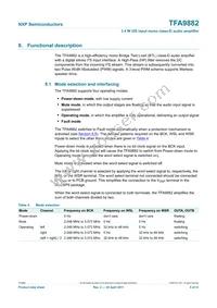 TFA9882UK/N1 Datasheet Page 5