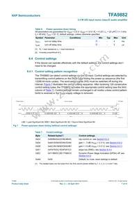 TFA9882UK/N1 Datasheet Page 7