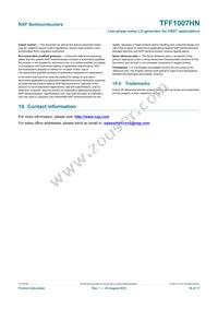 TFF1007HN/N1 Datasheet Page 16