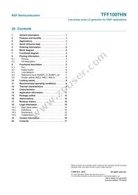 TFF1007HN/N1 Datasheet Page 17