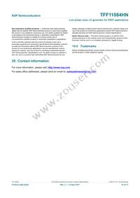 TFF11084HN/N1 Datasheet Page 16