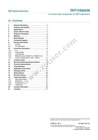 TFF11084HN/N1 Datasheet Page 17