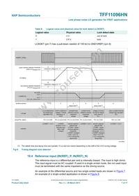 TFF11096HN/N1 Datasheet Page 7