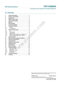 TFF11096HN/N1 Datasheet Page 17