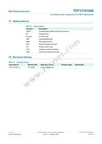 TFF11101HN/N1X Datasheet Page 14