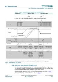 TFF11105HN/N1 Datasheet Page 7