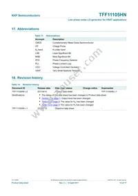 TFF11105HN/N1 Datasheet Page 14
