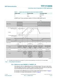 TFF11139HN/N1X Datasheet Page 7