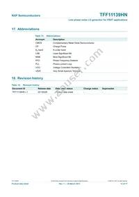 TFF11139HN/N1X Datasheet Page 14