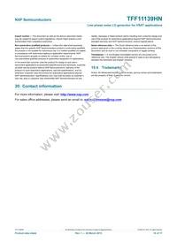 TFF11139HN/N1X Datasheet Page 16