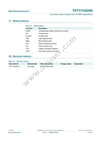 TFF11142HN/N1X Datasheet Page 14