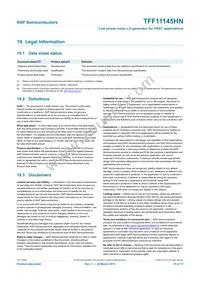 TFF11145HN/N1 Datasheet Page 15