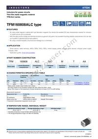 TFM160808ALC-R47MTAA Datasheet Cover