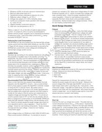 TFS7707H Datasheet Page 23