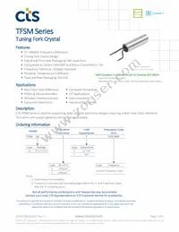 TFSM261T32K7680 Datasheet Cover