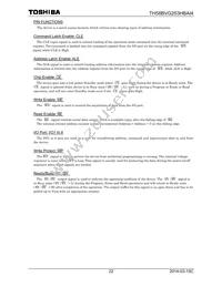 TH58BVG2S3HBAI4 Datasheet Page 22
