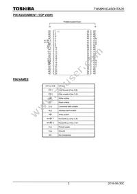 TH58NVG4S0HTA20 Datasheet Page 2