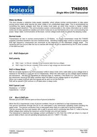 TH8055JDC Datasheet Page 5