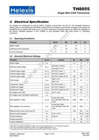 TH8055JDC Datasheet Page 7