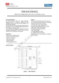 THC63LVD1022-B Datasheet Cover
