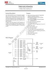 THC63LVD1024-B Datasheet Cover