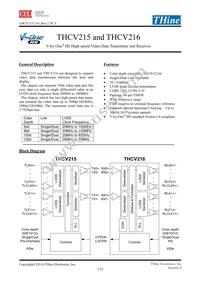 THCV215 Datasheet Cover