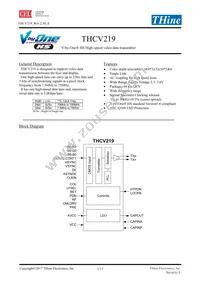 THCV219-B Datasheet Cover