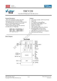 THCV220-B Datasheet Cover