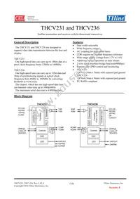 THCV231-B Datasheet Cover
