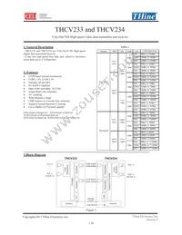 THCV234-B Datasheet Cover