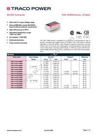THD 10-4822WIN Datasheet Cover