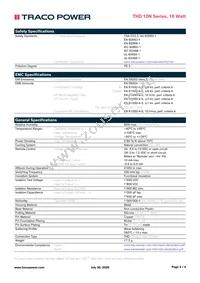 THD 10-4823N Datasheet Page 3