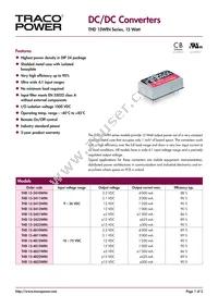 THD 15-4822WIN Datasheet Cover
