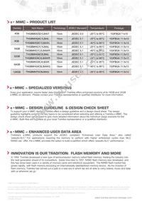 THGBMHG7C1LBAIL Datasheet Page 2