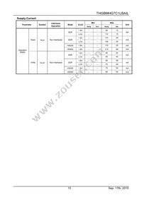THGBMHG7C1LBAIL Datasheet Page 17