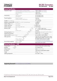 THL 25-4813WI Datasheet Page 3