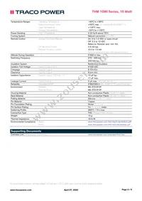 THM 10-4823WI Datasheet Page 4
