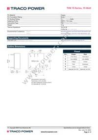 THN 15-4825WI Datasheet Page 4