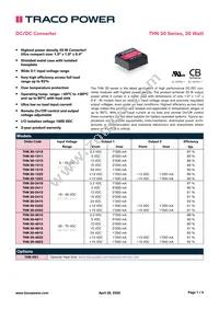 THN 30-4823 Datasheet Cover