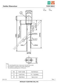 THW3801C Datasheet Page 2