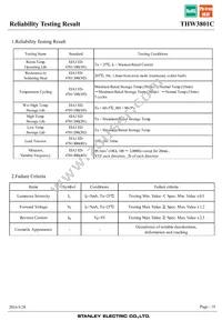 THW3801C Datasheet Page 19