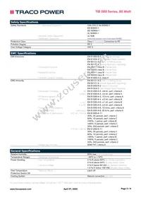 TIB 080-148 Datasheet Page 3