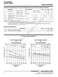 TIC226D-S Datasheet Page 2