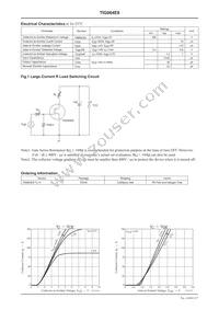 TIG064E8-TL-H Datasheet Page 2