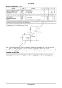 TIG067SS-TL-2W Datasheet Page 2