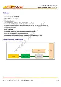 TIM-A1E61-F12 Datasheet Page 2